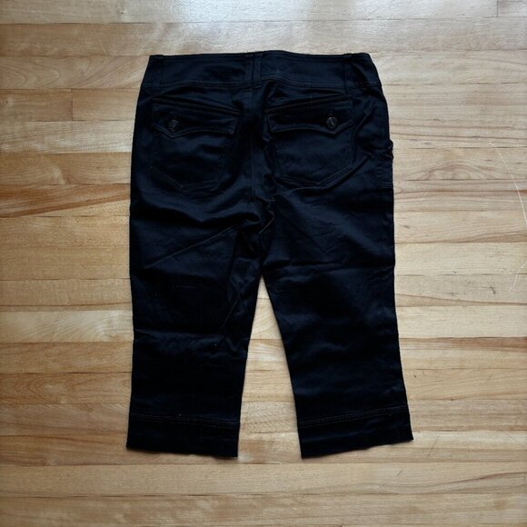 Burberry Blue Label Women's Black Capri Pants Size 38 - Picture 11 of 12